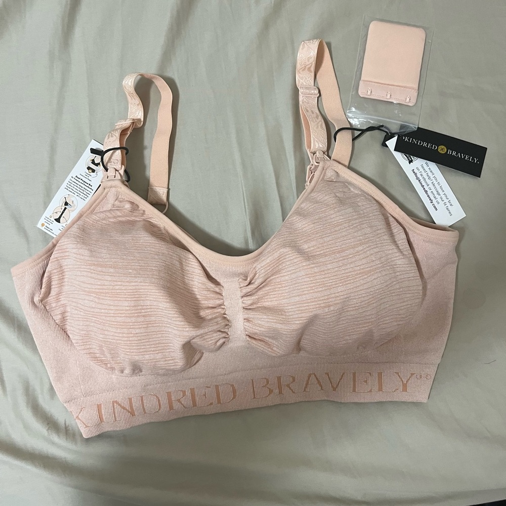NWT Kindred Bravely sublime hands free pumping bra size Large Busty